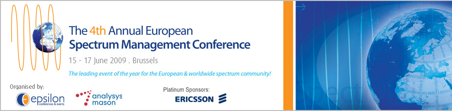 The 4th Annual European Spectrum Management Conference 