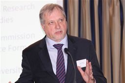 Sergei Komlev, Gazprom, joined panel debate on security of supply and geopolitical implications of successful shale gas development in Europe 