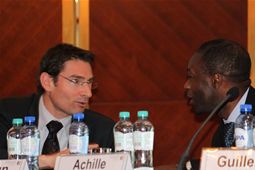 Peter Borkey and Achille Bassilekin 