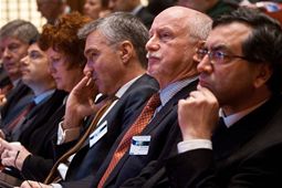 Participants in the auditorium 