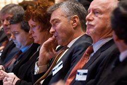 Participants in the auditorium 