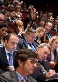 Delegates at main plenary sessions 