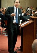 Mark Sobel, U.S. Dept of the Treasury, offering the U.S perspective during the lunch 