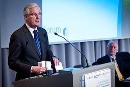 Commissioner Barnier delivering the opening keynote address