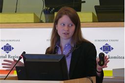 Christa Anderson, The World Bank, discusses theme for Breakout Session 2 