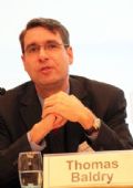 Thomas Baldry speaks on panel 
