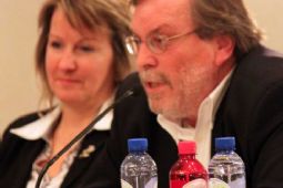 Bob Schmitz addressing delegates in Session 3 