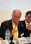 Jacob Kohnstamm (Chairman of the Article 29 WP) delivers his point during the discussion session