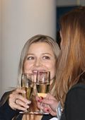 Delegates networking at the cocktail reception