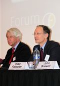 Peter Fleischer (Google) & Peter Hustinx (EDPS)