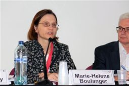 Marie-Helene Boulanger (DG JUST) provides the Commission's perspective on panel 2